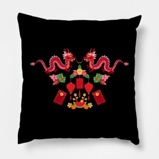 Lunar New Year - Year of the Dragon Pillow