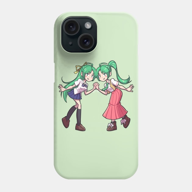Sonozaki Twins Phone Case by vreemdear