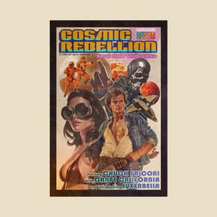 Cosmic Rebellion Eroi dell'Universo, retro VHS design T-Shirt