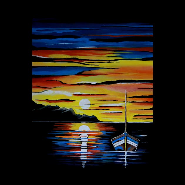 ESCAPE To The Seascape Painting by SartorisArt1