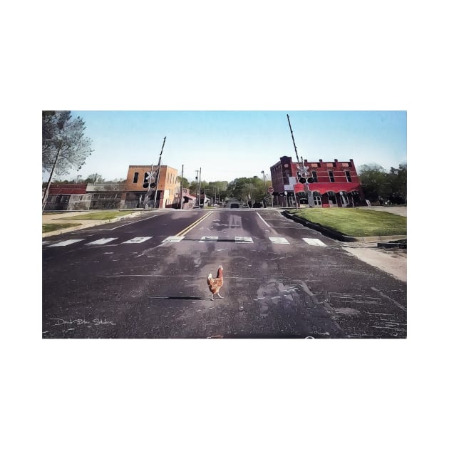 Why Did The Chicken Cross The Road.... - Graphic 1 by davidbstudios