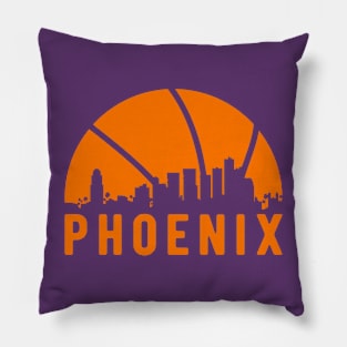 Phoenix Basketball B-Ball City Arizona State Pillow