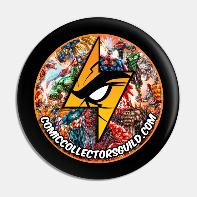 CCG logo 2 Pin by Comic Collectors Guild 