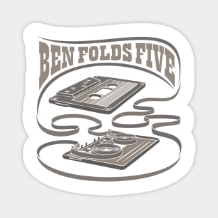 Ben Folds Five Exposed Cassette Magnet