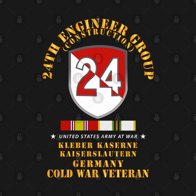 24th Engineer Group (Construction) - Kaiserslautern, Germany 1954 - 1972- w COLD WAR SVC X 300 by twix123844