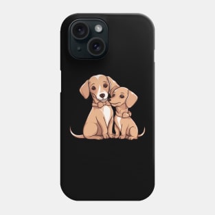 Golden Dachshund Phone Case