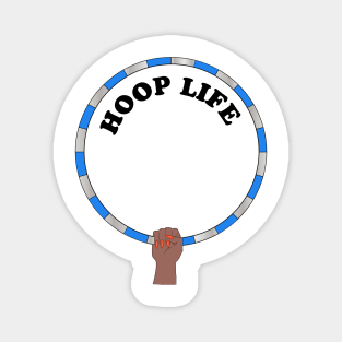 Hula Hooping Hoop life Magnet