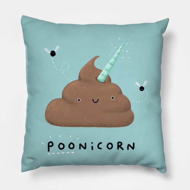 Poonicorn Poonicorn Pillow TeePublic