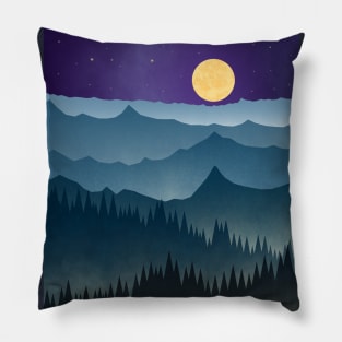 Minimalist Landscape Pillow