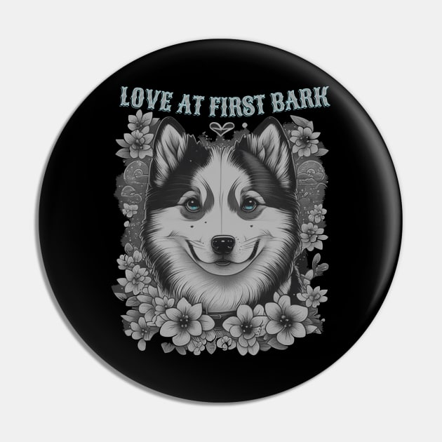 Love at first bark siberian husky Pin by Paul Buttermilk 
