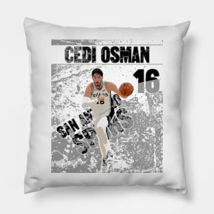 Cedi osman || san antonio spurs Pillow