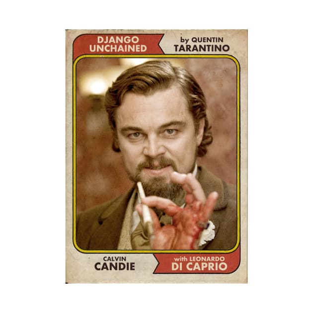 Leonardo Di Caprio Trading Card by Paskwaleeno