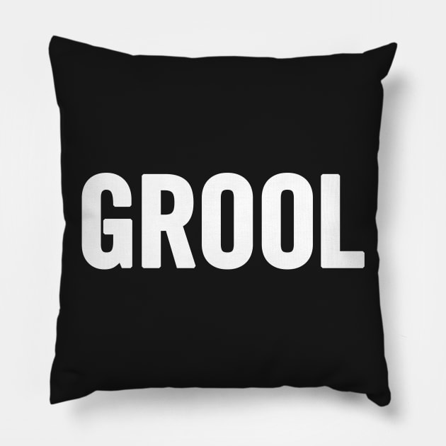 Grool Pillow by sergiovarela