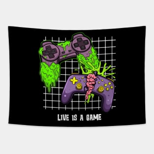 live is a game Tapestry