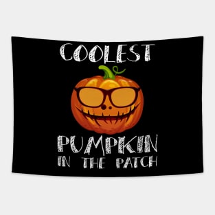 Coolest Pumpkin In The Patch Halloween Gift Tapestry