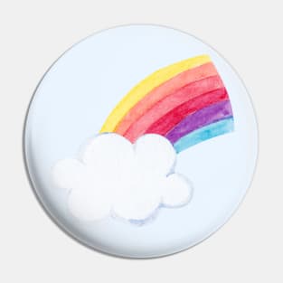 Cloud rainbow Pin