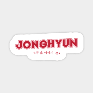 Jonghyun Magnet