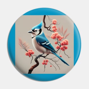 Blue Jay Pin