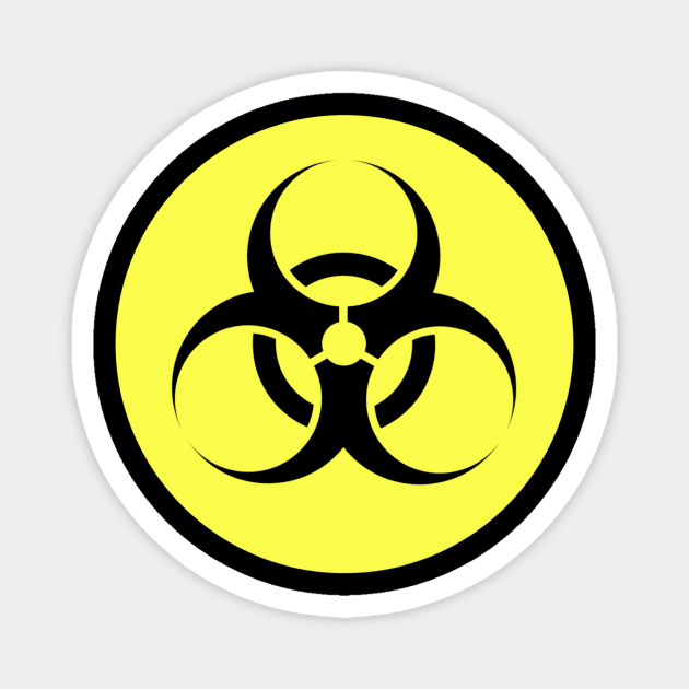 Biohazard Magnet by Celtic Morrigan