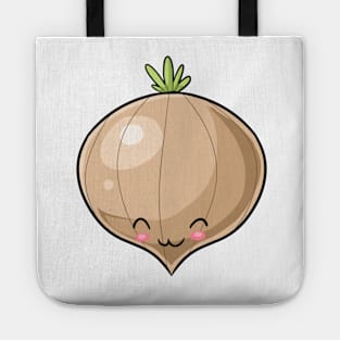 Kawaii onion vegetable Tote