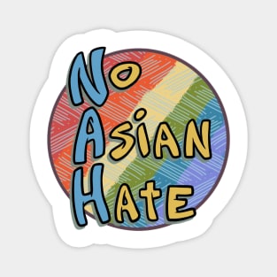 Nah! (No Asian Hate) Pride Edition Magnet