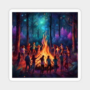 Bonfire Night Magnet