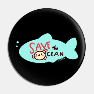 save the ocean Pin