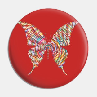 Butterfly Animal Insect Flying Wings Abstract Pin