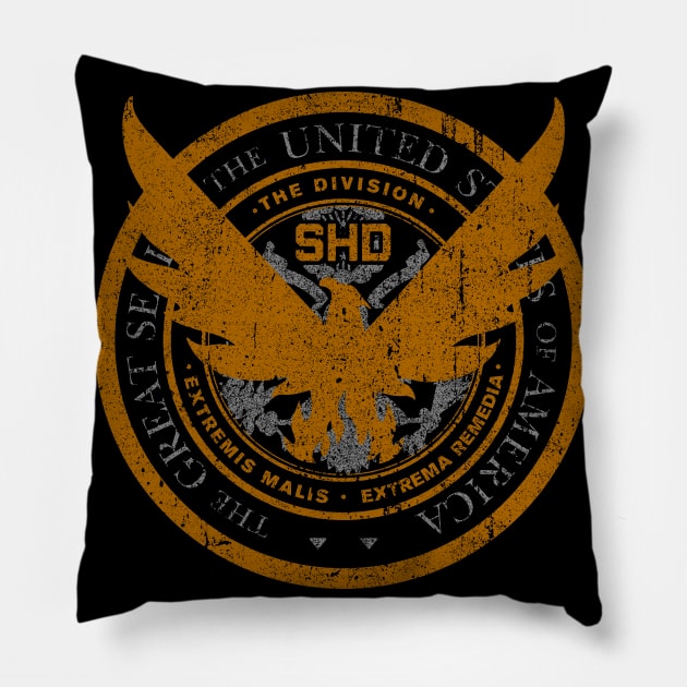 Division SHD Seal Pillow by huckblade