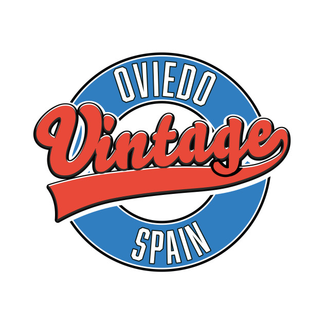 Oviedo spain vintage style logo by nickemporium1