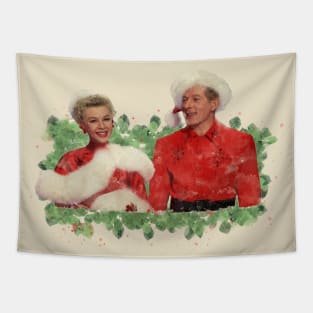 Phil & Judy (White Christmas) Tapestry