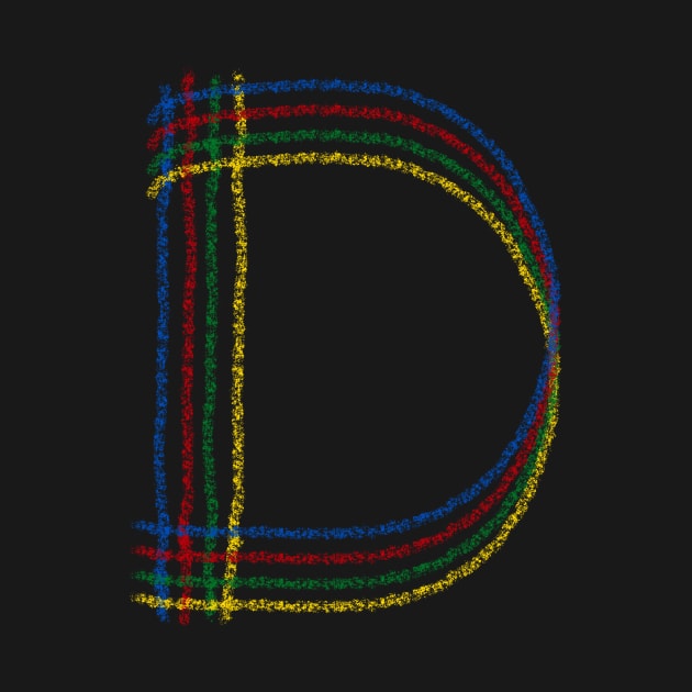 The letter D! by spinlifeapparel