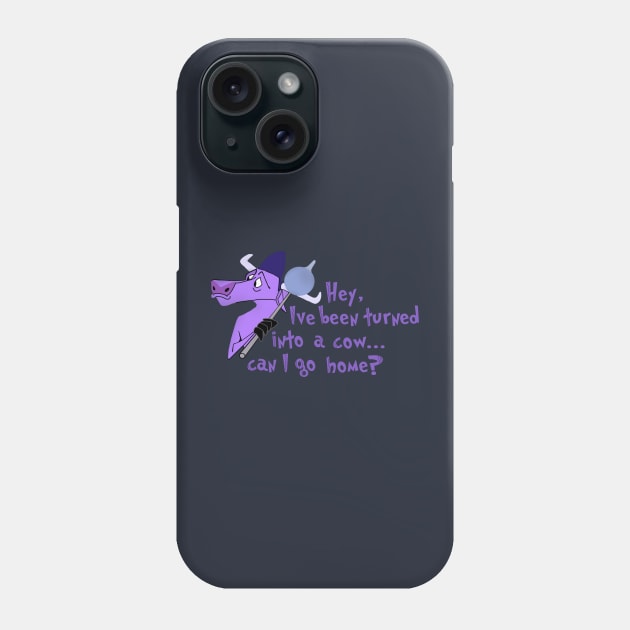 I've been turned into a cow Phone Case by linalavonne