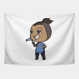 Avatar: The Last Airbender Chibi Sokka sticker Tapestry