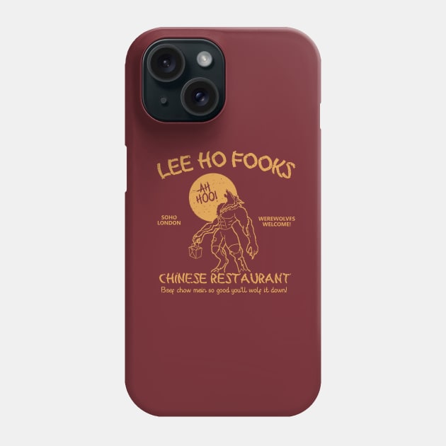 Lee Ho Fooks Chinese Restaurant Phone Case by Bigfinz