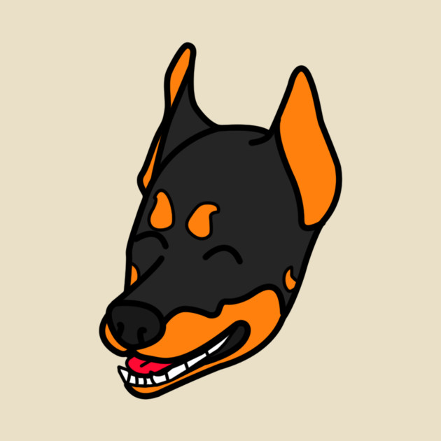 "HUND" BY LORD DOBERMAN CARTOON FACE by LORD DOBERMAN