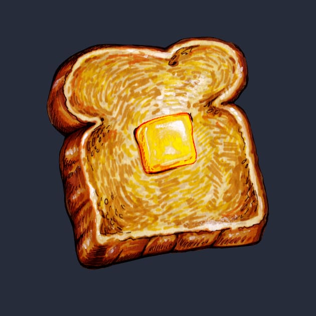 Buttered Toast by KellyGilleran