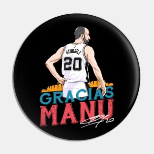 Gracias Manu Pin