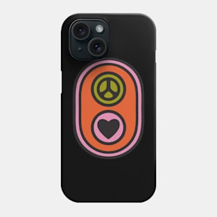 Peace and Love Phone Case