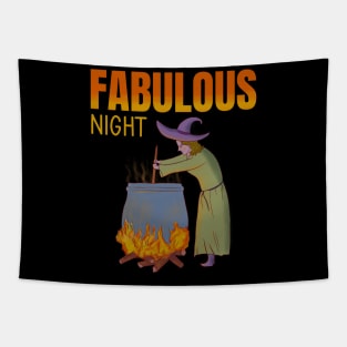 Fabulous night Tapestry