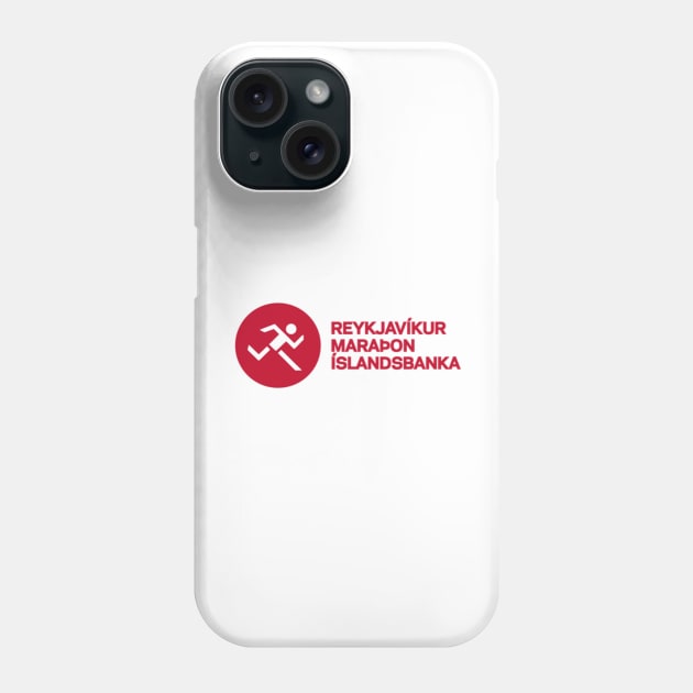 reykjavik marathon Phone Case by Almer