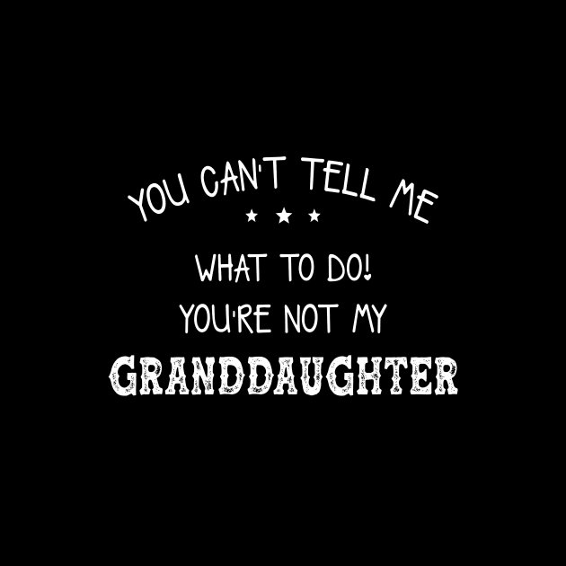 You Can’t Tell Me What To Do You’re Not My GrandDaughter by Phylis Lynn Spencer