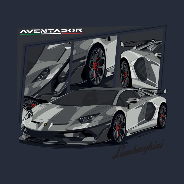 Lamborghini Aventador by T-JD