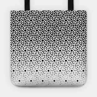 Geometric Tattoo Style Pattern Tote