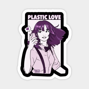 PLASTIC LOVE Magnet