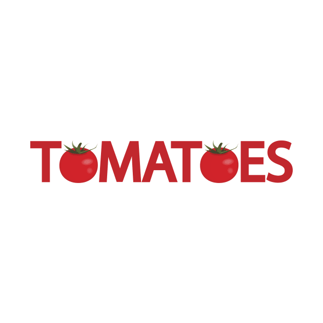 Tomatoes Typographic Logos by DinaShalash