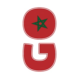 Go Morocco | BG Red T-Shirt