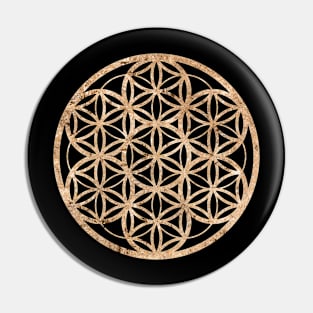 Gold Geometric Glyph Mandala Sigil Rune Sign Seal  -  233 Pin