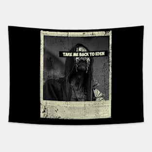 TAKE ME BACK TO EDEN funny Retro Vintage Tapestry