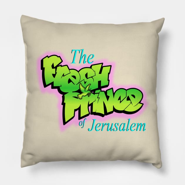 The Fresh Prince of Jerusalem Pillow by Madison Market